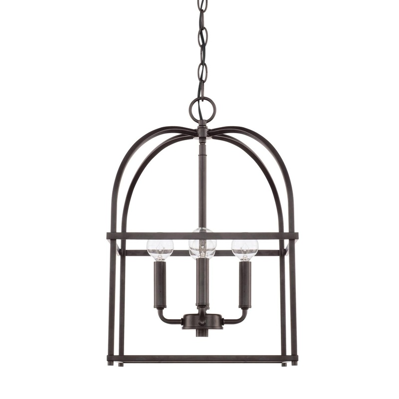 Capital Lighting 527542BZ Aubrey 4 Light Foyer Bronze