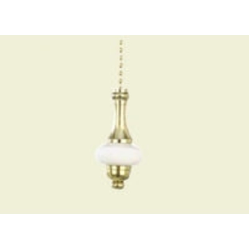 Craftmade FP-WHP Pull Chain Pull Chain White Porcelain (Discontinued)