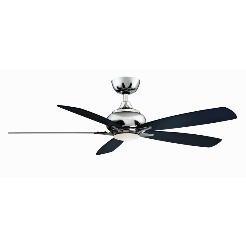 Fanimation FP8533PN Doren 52″ Ceiling Fan Polished Nickel (Discontinued)