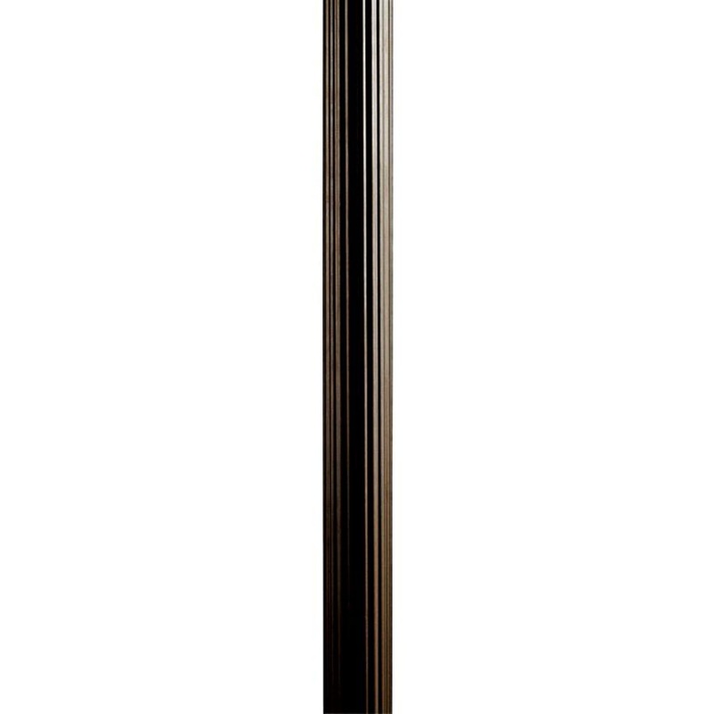 Kichler 9595OZ Outdoor Fluted Post, Olde Bronze