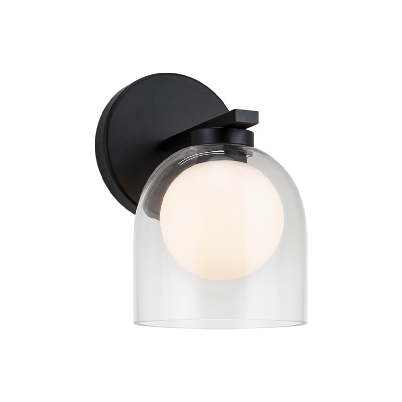 Derbishone 1-Light Wall Sconce Chrome