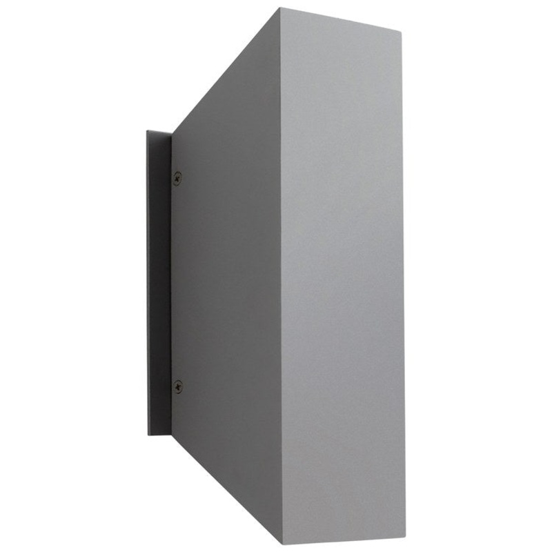 Duo Two-Light Small Wall Sconce – Gray