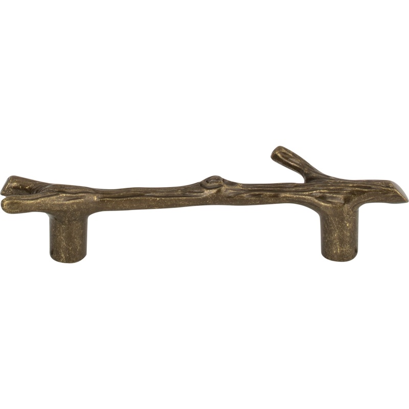 Atlas Homewares Twig Pull 3 Inch (c-c) Burnished Bronze
