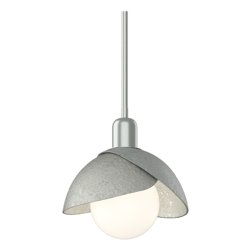 Brooklyn Double Shade Mini Pendant Vintage Platinum Sterling