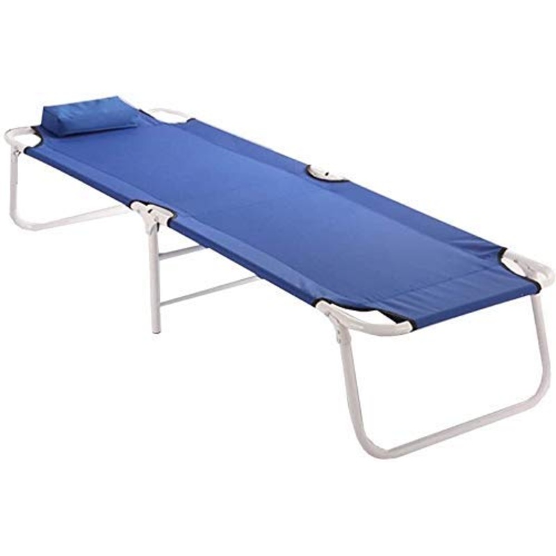 GAOFQ Lettino Prendisole Sedie da Giardino Divano Letto Pieghevole, Home Reclinabile Ufficio Letto per pisolino Multifunzionale Semplice Letto Siesta Lettino da Campo Portatile Sgabello