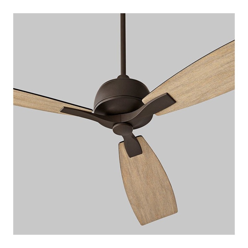 Juno 60″ Three-Blade Ceiling Fan – Oiled Bronze