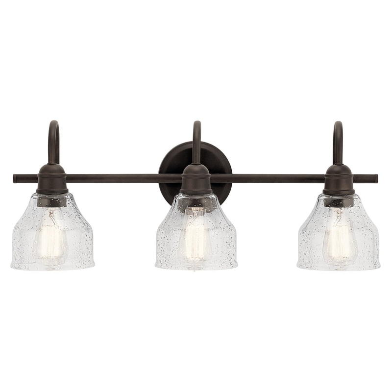 Kichler 45973OZ Three Light Bath, Olde Bronze