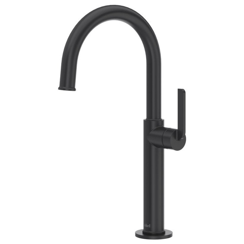 Lavatory Faucet Authentica 1 Lever ADA Watersense Black 1.2 Gallons per Minute Deck Mount Less Drain 1 Hole