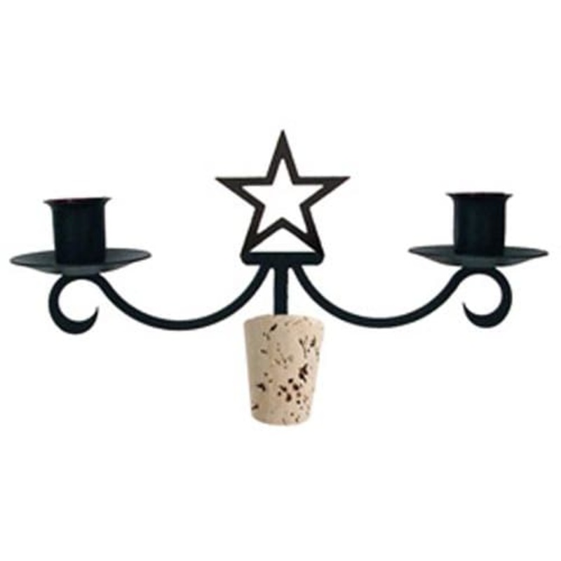 Village Wrought Iron C-WB-50 Star Wine Bottle Topper