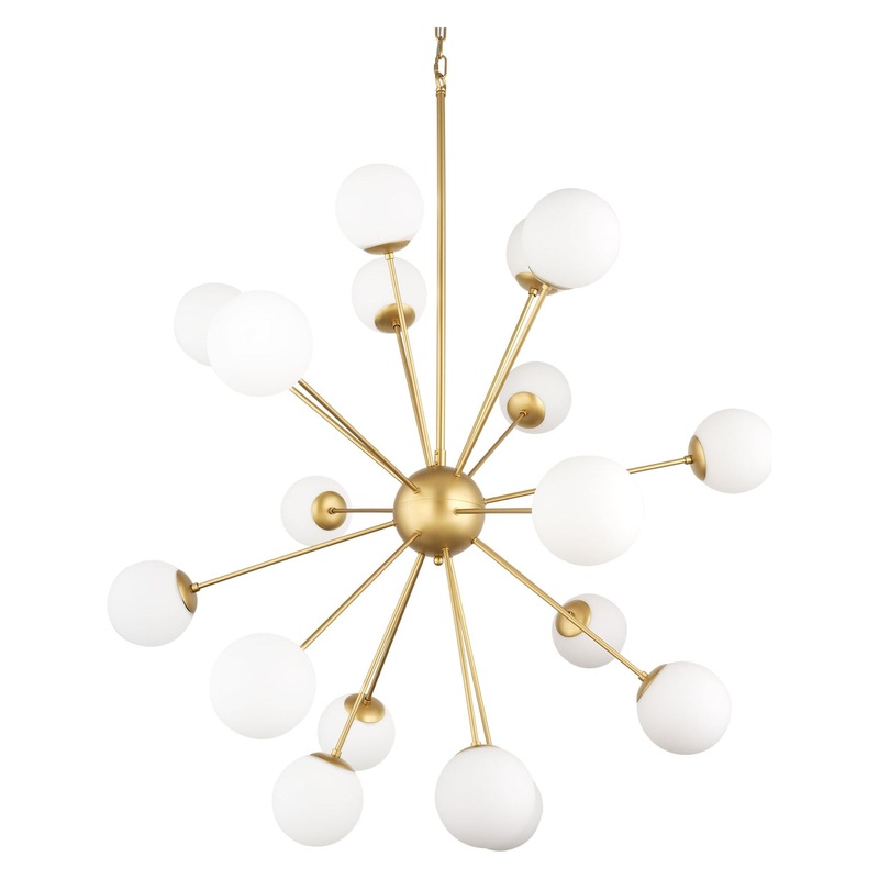 Barbara 18-Light Chandelier Gold Metal