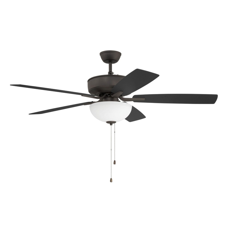 Craftmade P211ESP5-52FBGW Pro Plus 211 52″Ceiling Fan Espresso