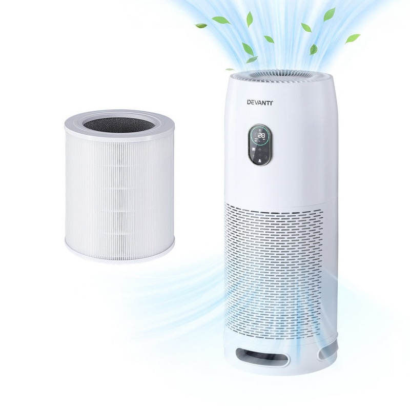 Devanti Air Purifier 4 Stage HEPA w/Replacement Filter