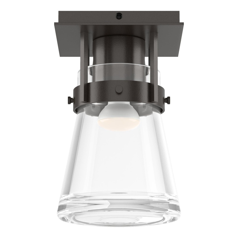 Erlenmeyer 1-Light Semi-Flush Oil Rubbed Bronze
