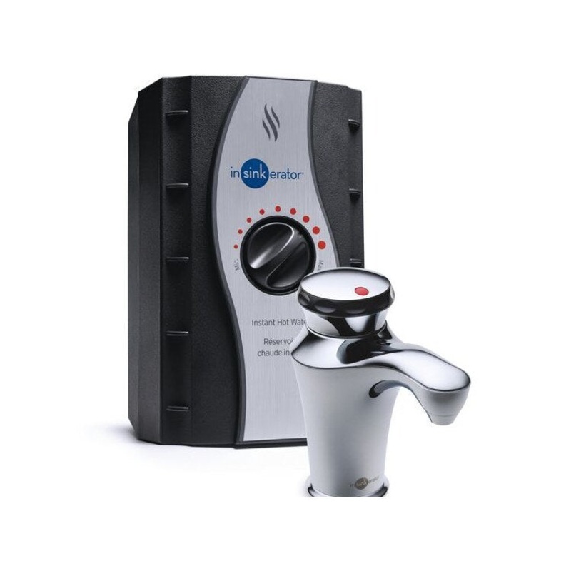 Hot Water Dispenser Invite Contour Instant with Hot Water Tank 1 Dial 1 Hole Chrome