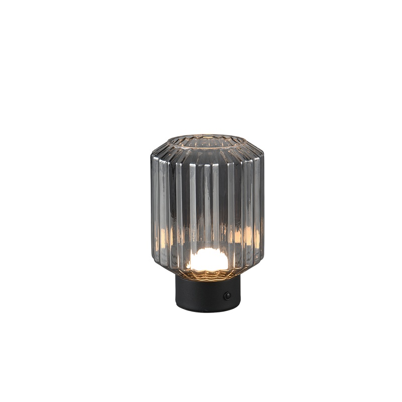 Lord 1-Light Wireless Lamp Matte Black / Smoke