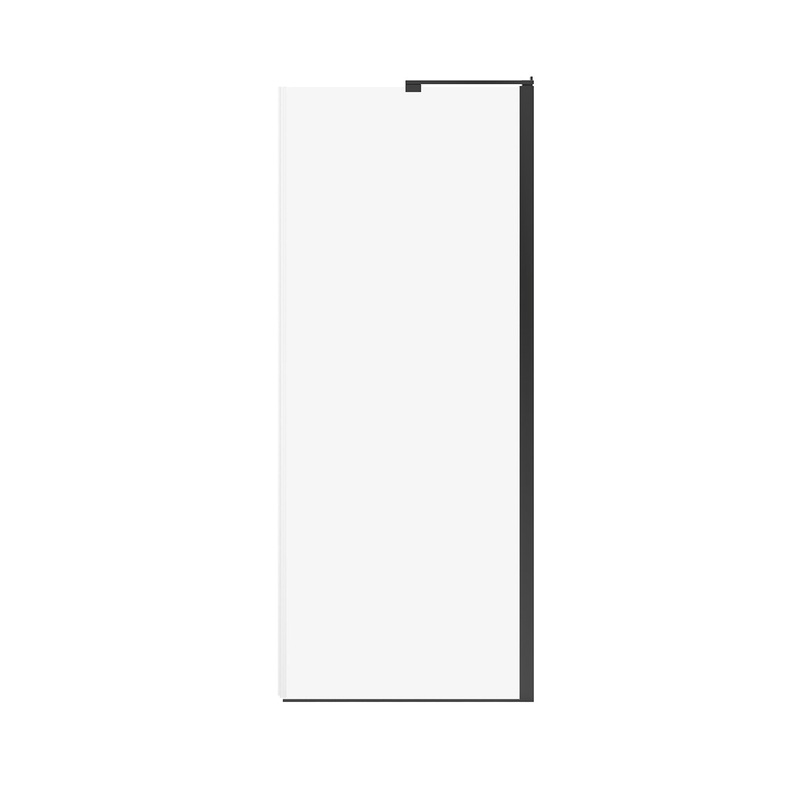 MAAX 139590-810-340-000 Capella 78 Return Panel for 36 in. Base with GlassShield glass in Matte Black