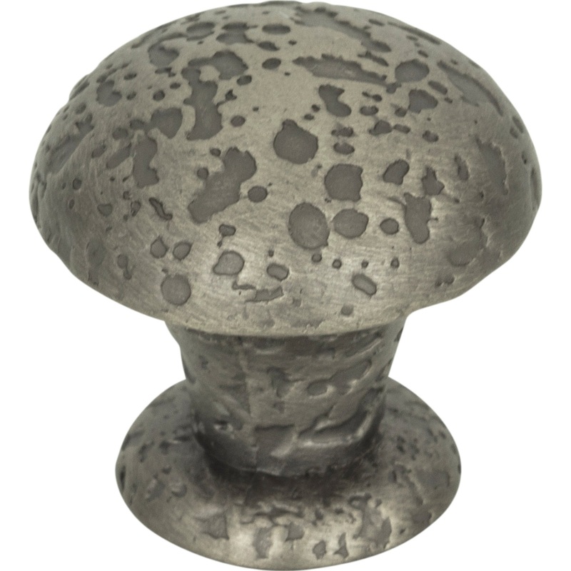 Atlas Homewares Olde World Knob 1 Inch Pewter