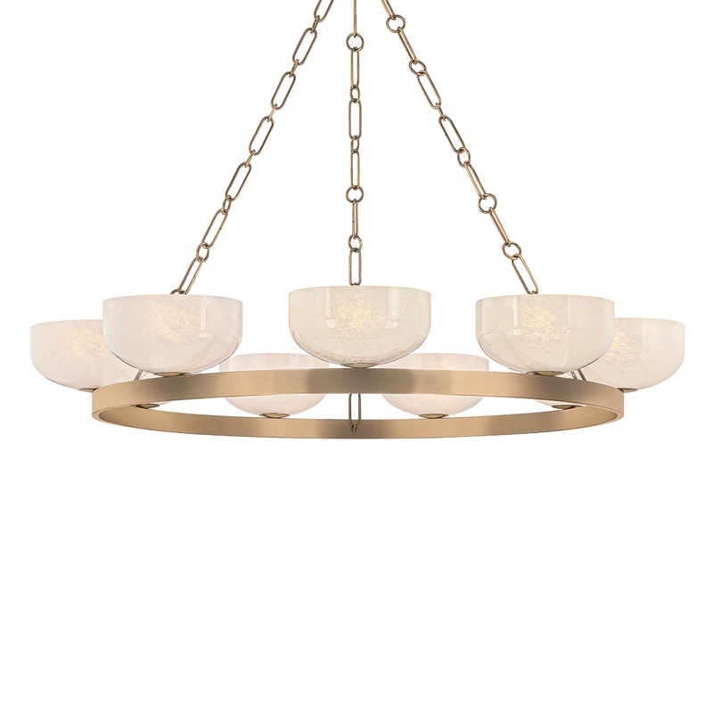 Caelum Chandelier Patina Brass