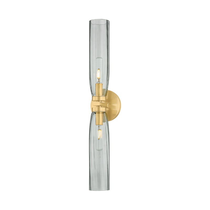 Harpswell 2-Light Bath and Vanity Aged Brass