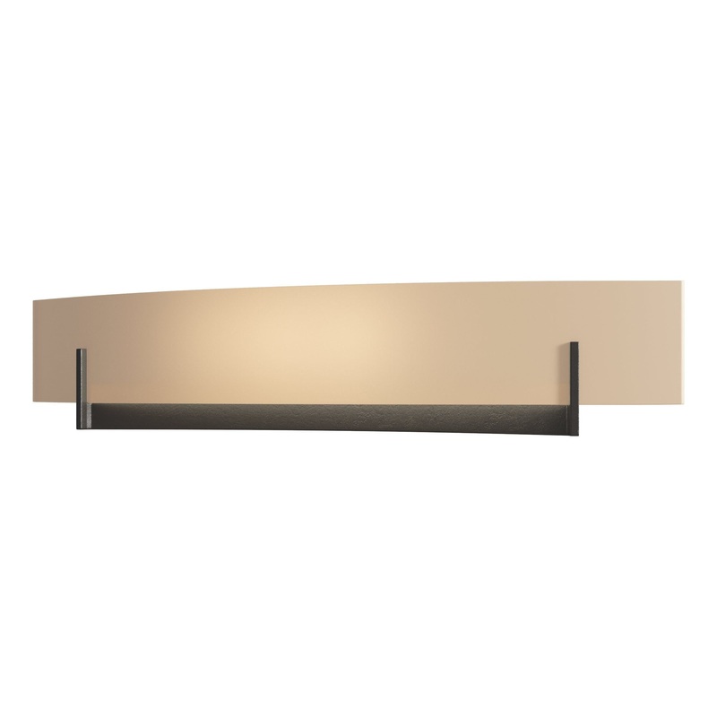 Axis Large Sconce Oil Rubbed Bronze Sand Glass (SS)