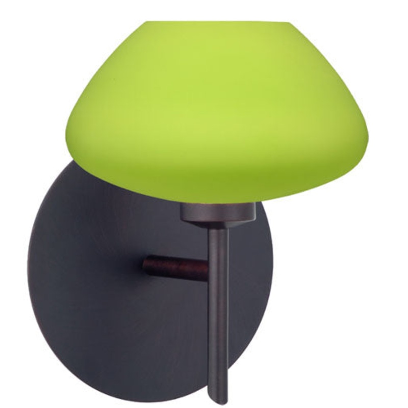 Besa 1SW-541035-BR Peri One Light Wall Sconce Bronze