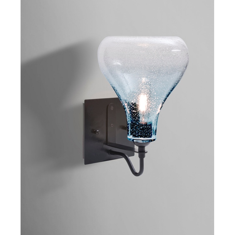 Besa 1WG-MELOBL-EDIL-BK Melo LED Wall Sconce Black