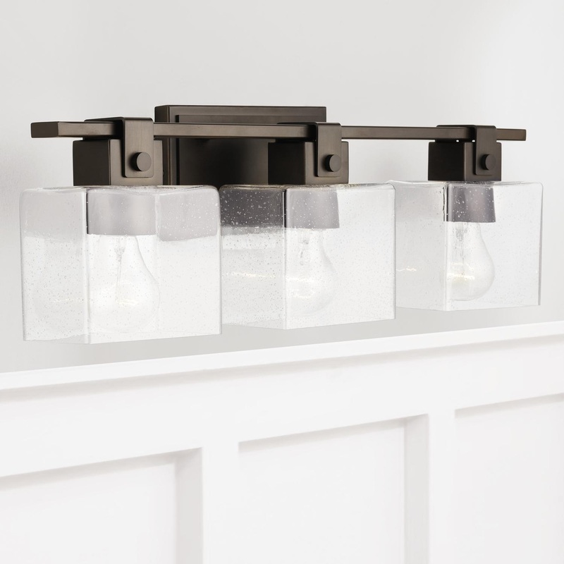Capital Lighting 139134OR-498 Graham 3 Light Vanity Oil Rubbed Bronze