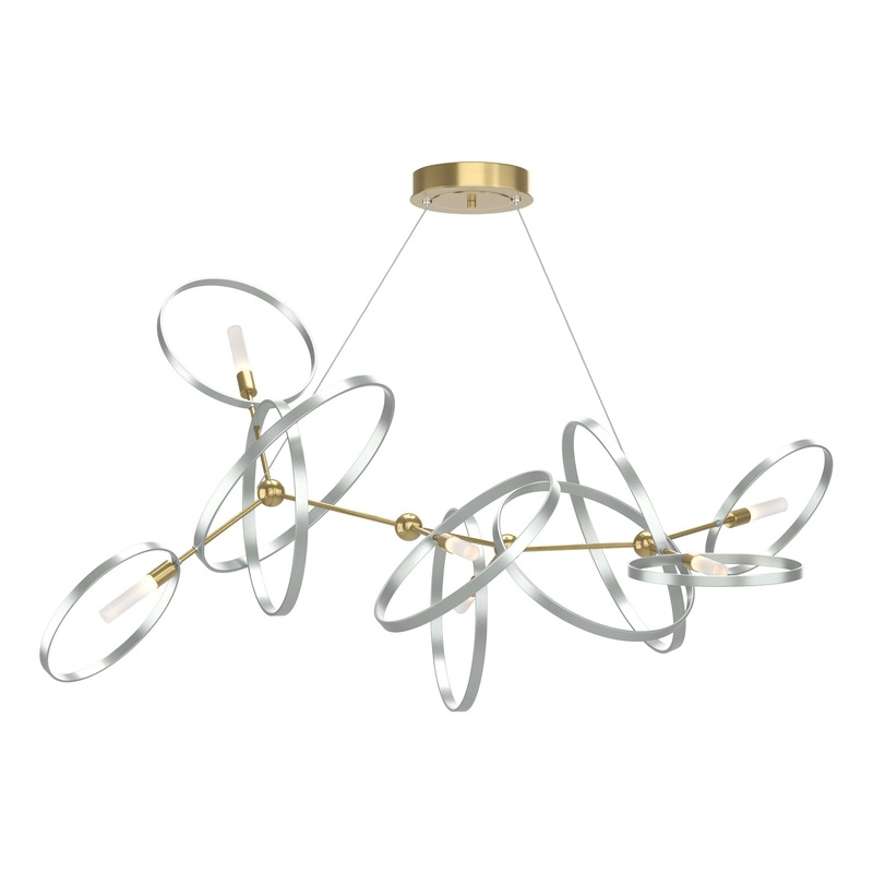 Celesse Pendant Modern Brass Vintage Platinum