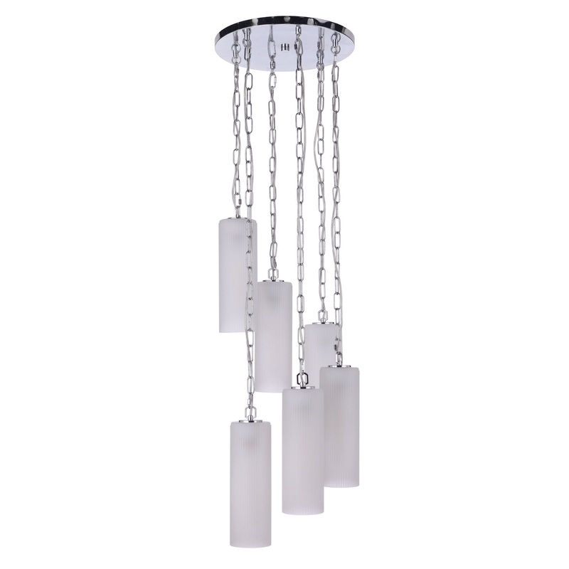 Craftmade 57996-CH Myos Six Light Pendant Chrome