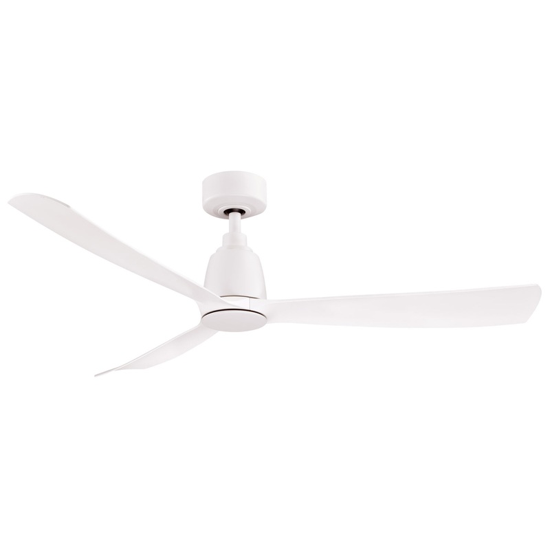 Fanimation FPD8534MW Kute 52 52″ Ceiling Fan Matte White