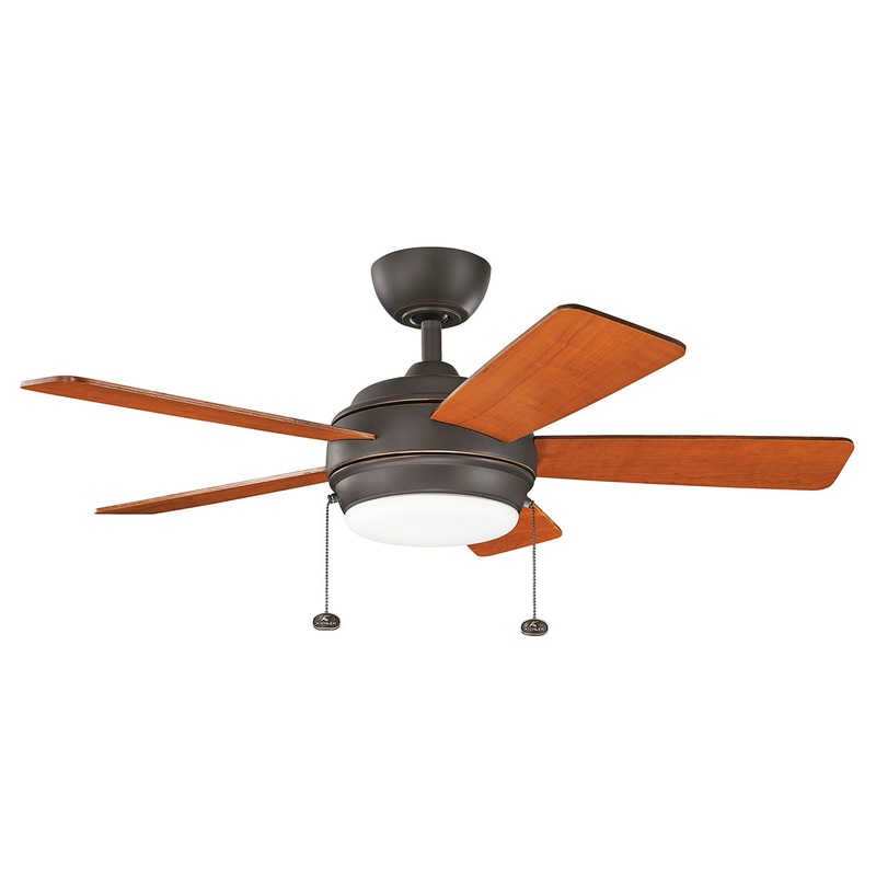 Kichler 330171OZ 42″ Ceiling Fan, Olde Bronze