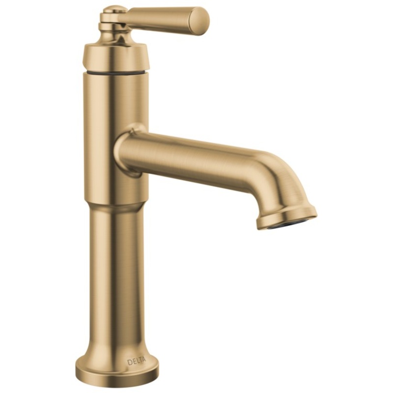Lavatory Faucet Saylor 1 Lever ADA WaterSense Brilliance Champagne Bronze 1.2 Gallons per Minute 4-1/2 Inch