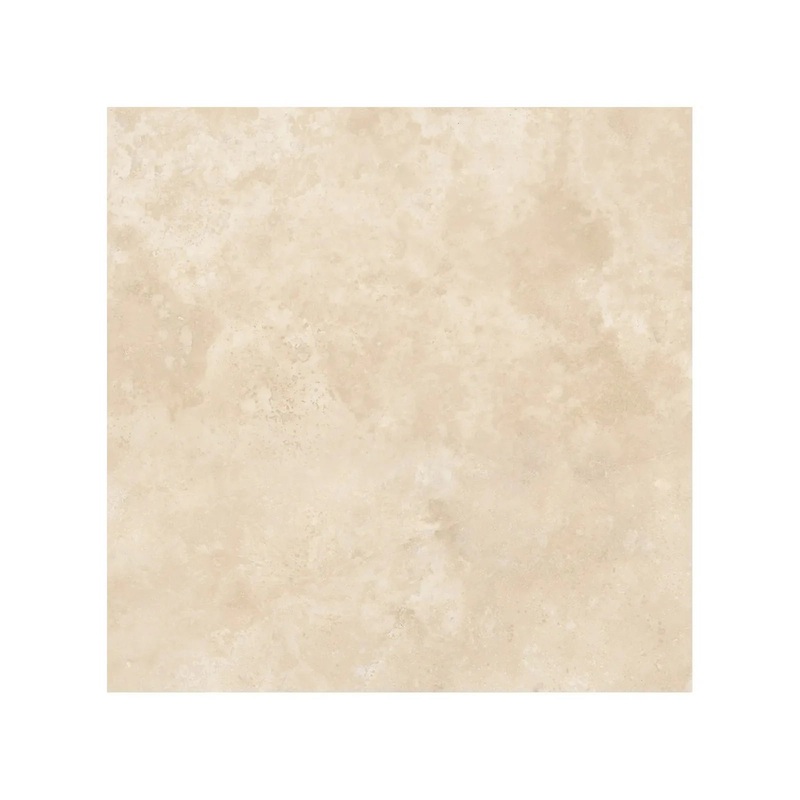 18″ x 18″ Travertine Filled & Honed Ivory Stone Tile 73-553