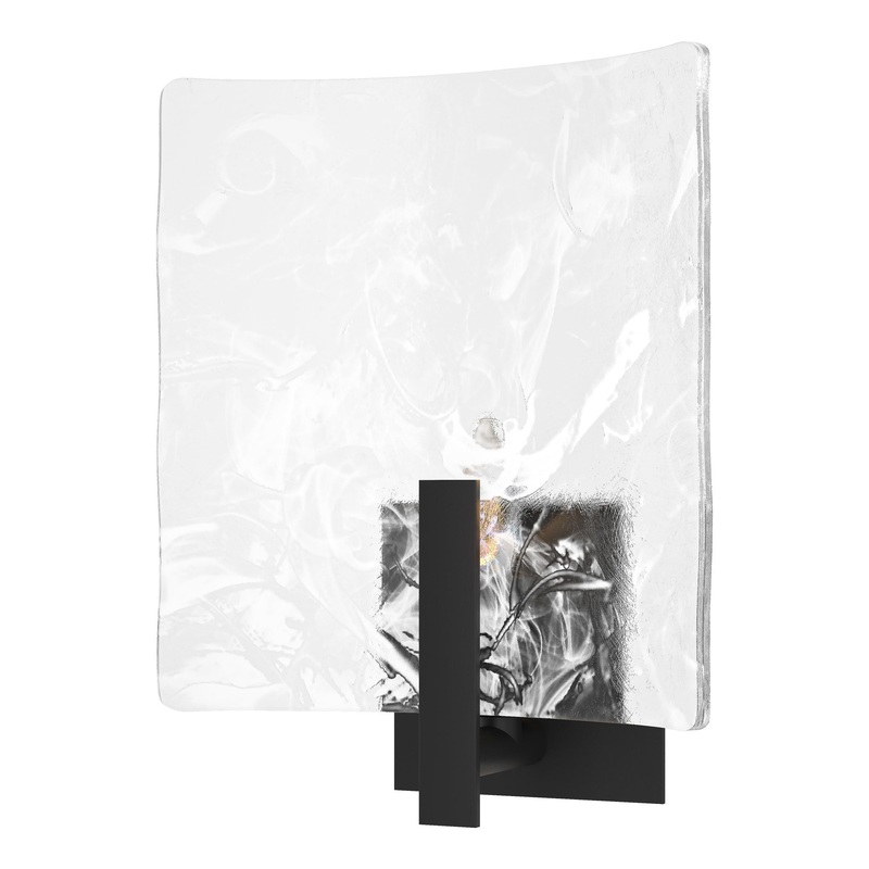 Arc Large 1-Light Bath Sconce Black
