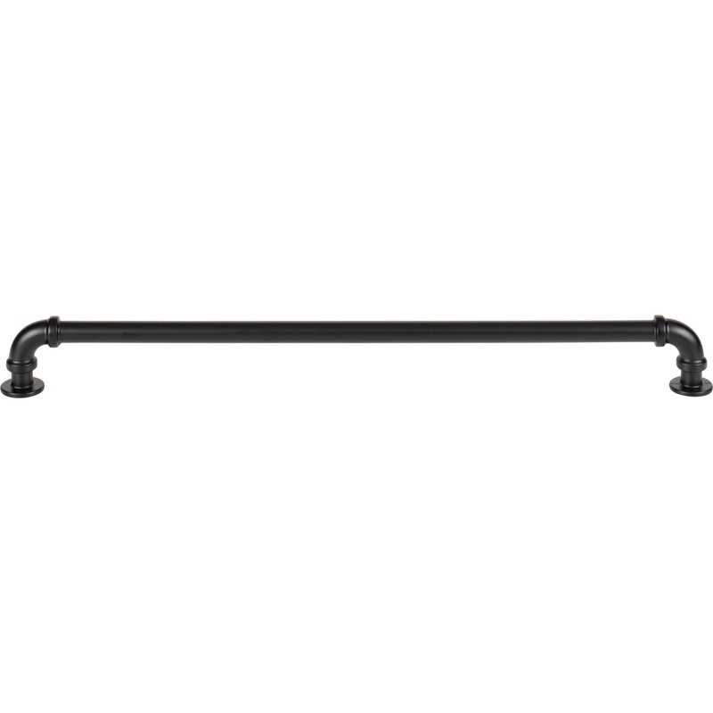 Atlas Homewares Steam Punk Pull 12 Inch (c-c) Matte Black