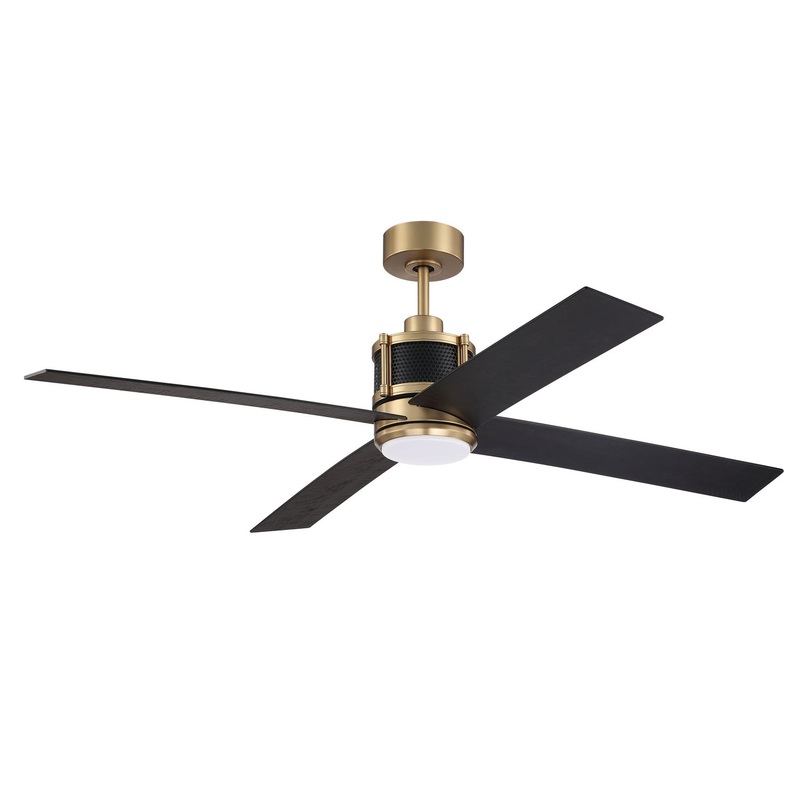 Craftmade GRG56SBFB4 Gregory 56″Ceiling Fan Satin Brass