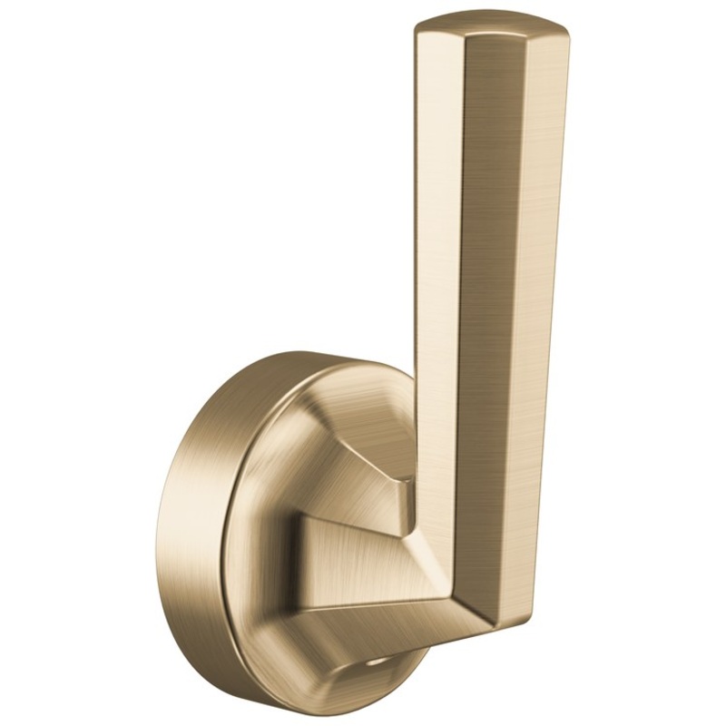 Handle Kit Beauclere 1 Lever Brilliance Luxe Gold ADA for Floor Mount Tub Filler