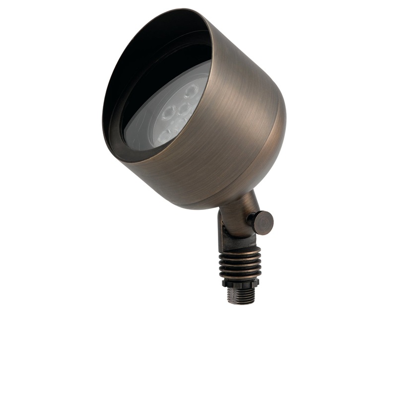 Kichler 15487CBR One Light Uplight, Centennial Brass