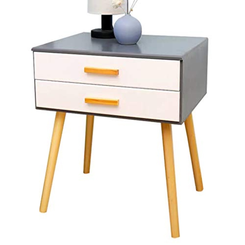 Comodino Corridoio Domestica di Legno Solido Commercio all’Ingrosso Doppio pompaggio Camera Mini Storage Box Camera Storage Box Studio FANJIANI (Color : B, Size : 42X35X58cm)