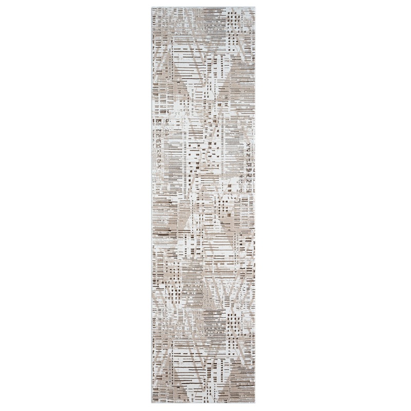 Grande Jacquard Rug – Taupe – 160×230