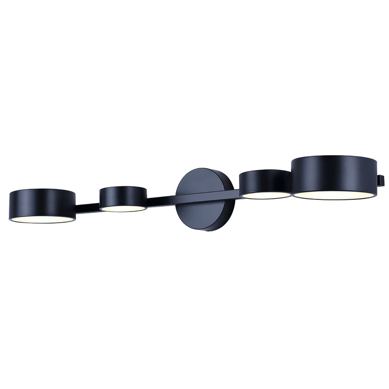 Montgomery 4-Light Sconce Black