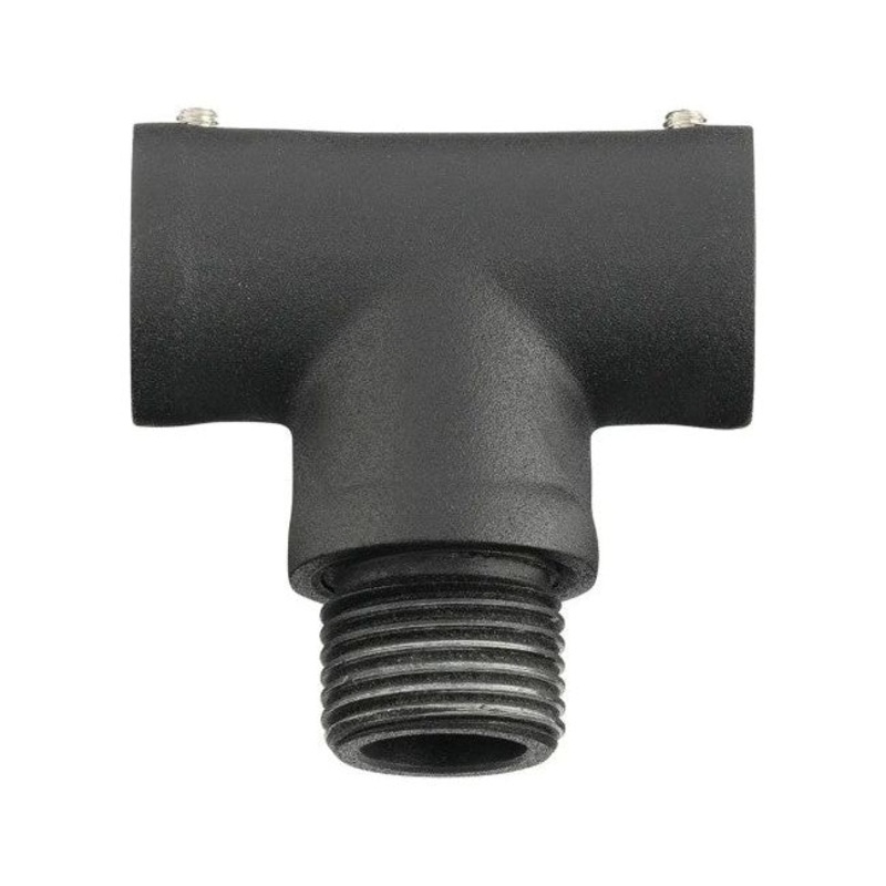 Two Fixture Mount Black Brass