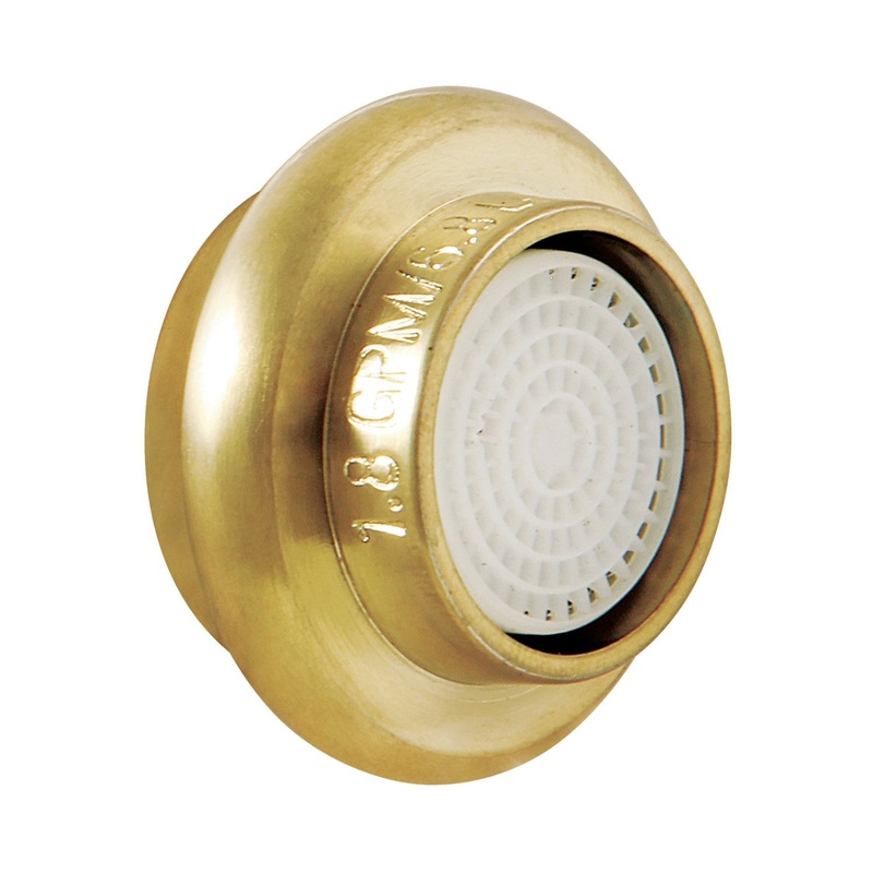 Z18KSSA1997 1.8 GPM Female Aerator, Brushed Brass