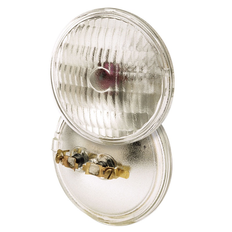 36 Watt sealed beam, PAR36, 4000 Average rated hours, Screw Terminal base, 12 Volt Light Bulb by Satco