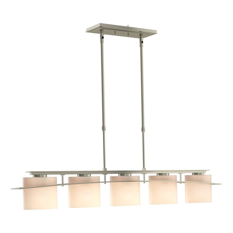 Arc Ellipse 5-Light Pendant Sterling