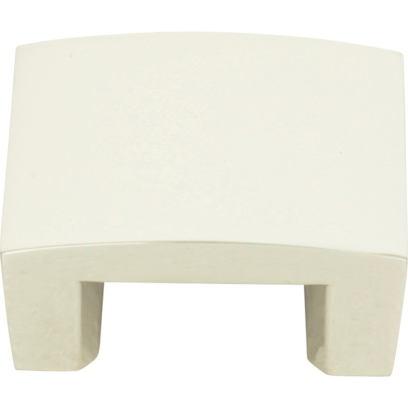 Atlas Homewares Centinel Solid Knob 1 1/4 Inch (c-c) Polished Nickel