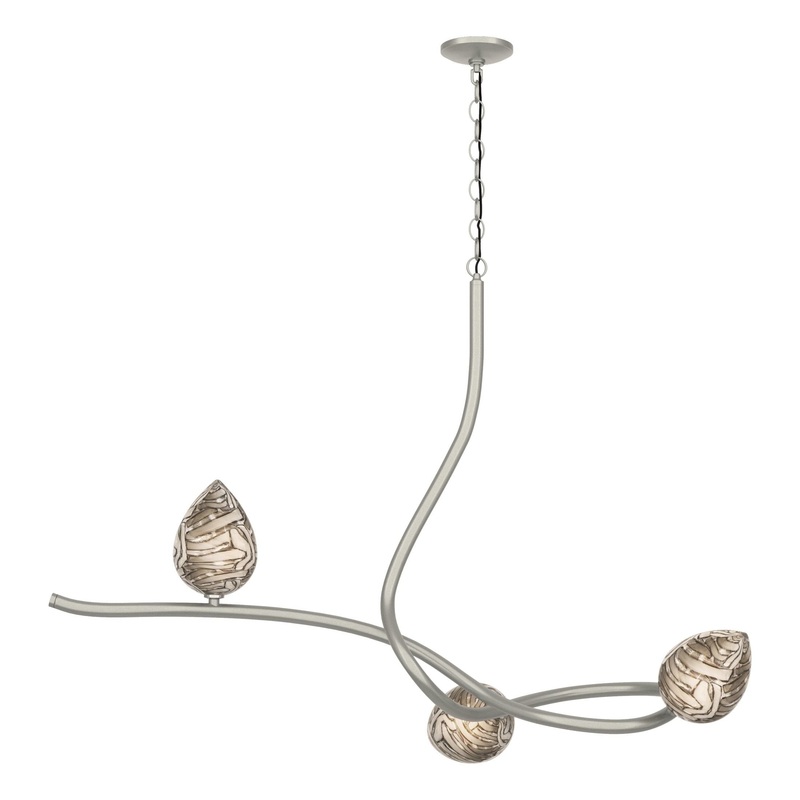 Floret Pendant Vintage Platinum