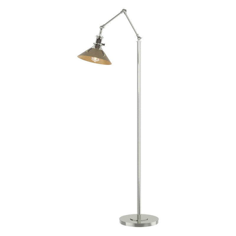 Henry Floor Lamp Sterling Soft Gold