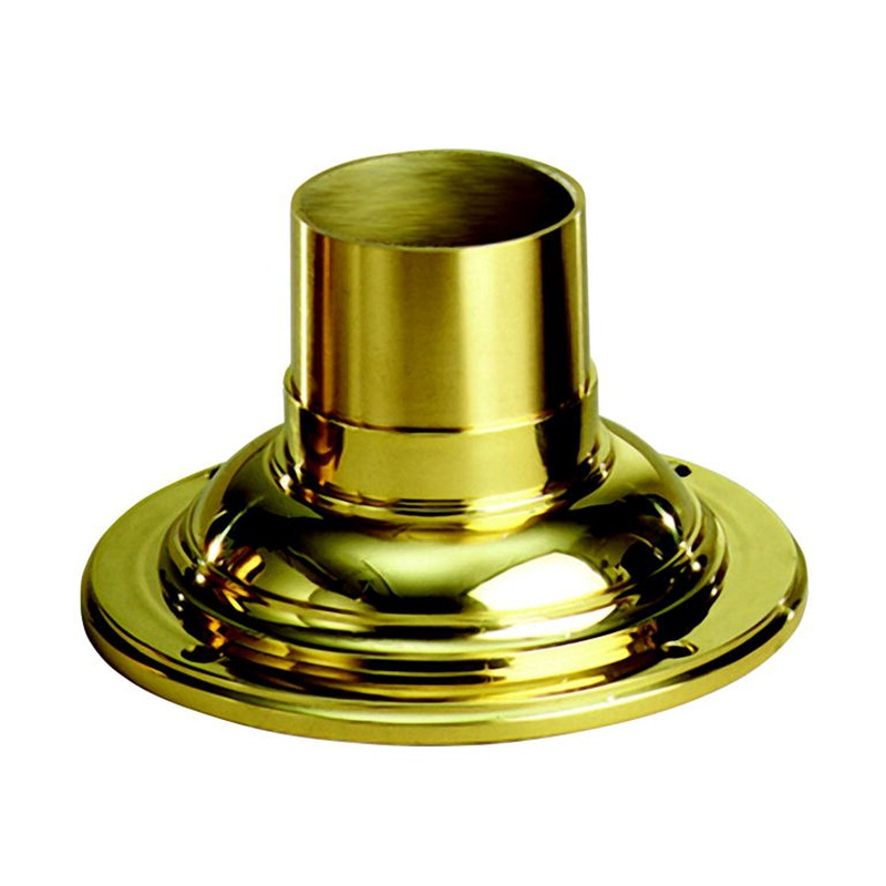 Kichler 9530PB Pedestal Adaptor, Polished Brass