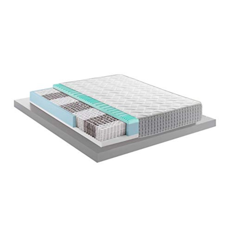 MENTOR – Materasso Molle & Memory Med H3 Piazza E Mezzo 120×190 Greentech Med 4.1 DISP. Medico DETRAIBILE 5 cm di Memory, H25 a 9 Zone – DETRAIBILE